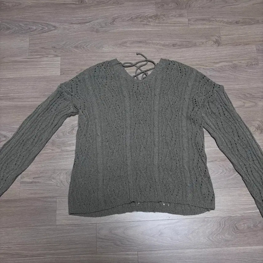 [BUNJANG] Summer Long Sleeve Knit / 살안타템 / 여름 긴팔 니트