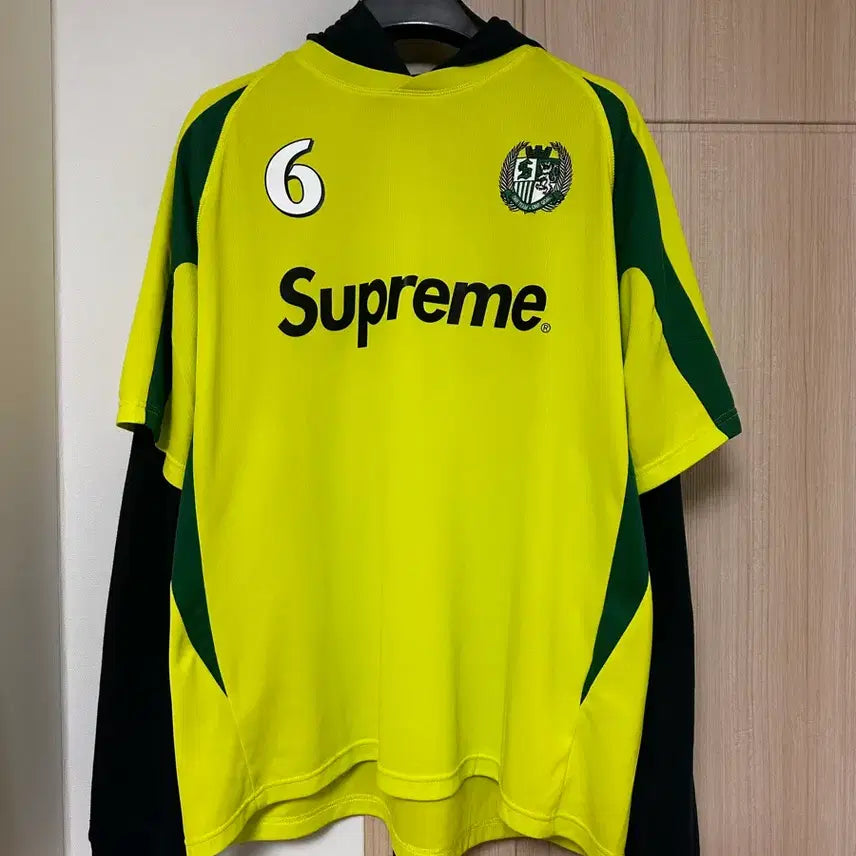 [BUNJANG] Supreme Hooded Soccer Jersey / [XL] 슈프림 후드 사커 저지