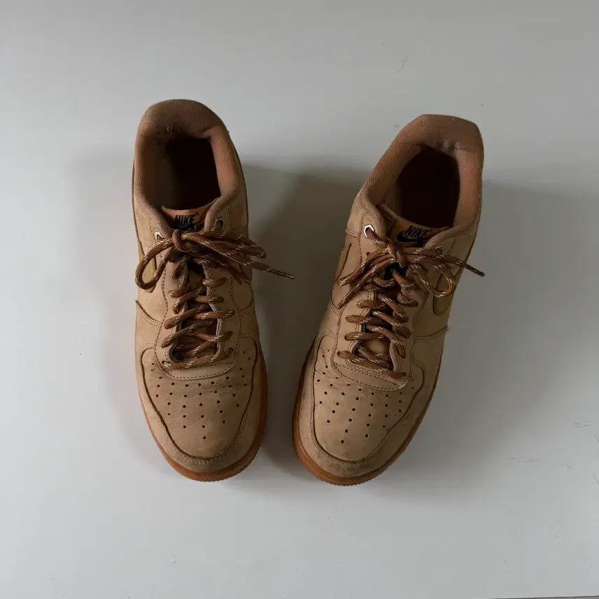 [BUNJANG] Nike Air Force 1 Suede Beige Size 265 / 나이키 에어포스1 스웨이드 베이지 - 265 사이즈