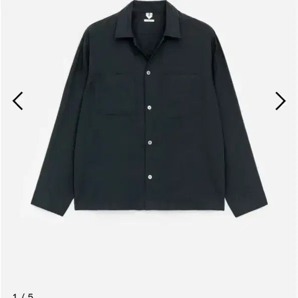 [BUNJANG] ARKET Relaxed Fit Linen Shirt Dark Blue / 아르켓 릴렉스드 린넨 셔츠 다크블루 L (새상품)