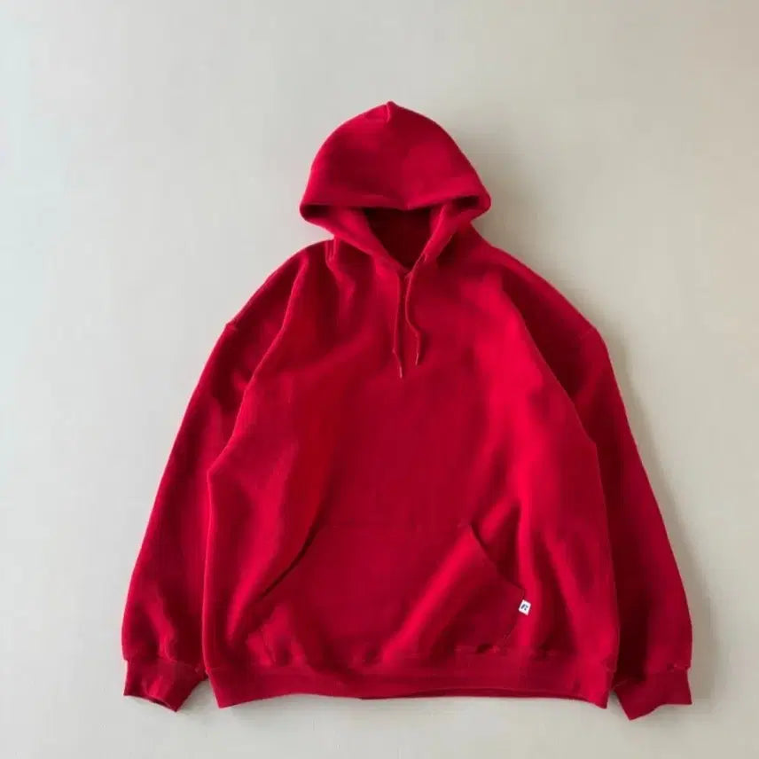 [BUNJANG] 00s Russell Athletic Hoodie XL Red / (XL) 00s 러셀 에슬레틱