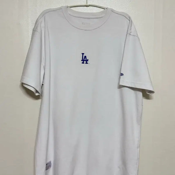 [BUNJANG] New Era LA Dodgers Short Sleeve T-Shirt White / 뉴에라 LA 다저스 반팔 티셔츠 화이트