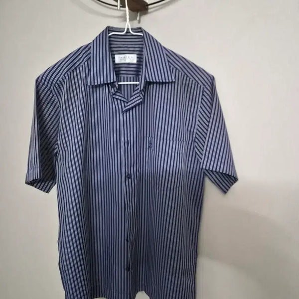 [BUNJANG] Indian Men's Striped Short-Sleeve T-Shirt / 인디안남성반팔95