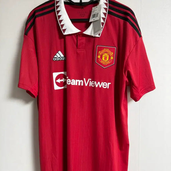 [BUNJANG] Manchester United Garnacho 22-23 Player Issue Jersey XL / 22-23 맨유 가르나초 해외 xl