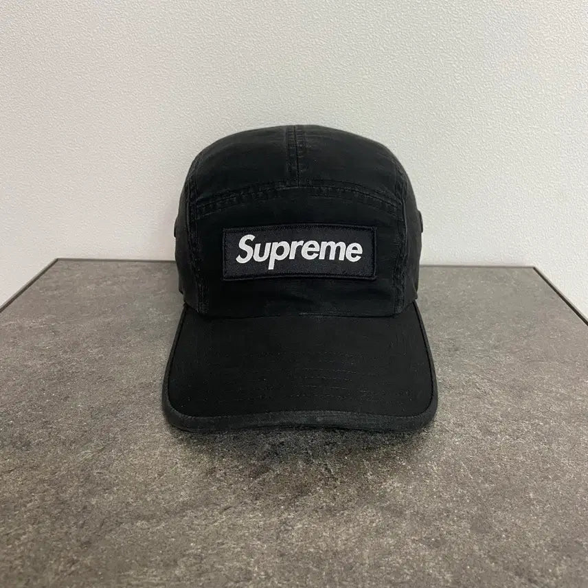 [BUNJANG] Supreme Box Logo Camp Cap 23SS Military Black / (OS) 슈프림 박스로고 캠프캡 모자 23SS 밀리터리 블랙