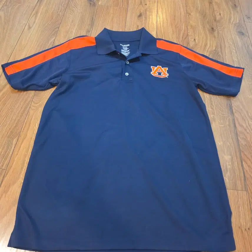 [BUNJANG] Proedgt Men's Functional Sports Polo T-Shirt (Navy/Orange Accent) - US M / KR L / Proedgt 남성기능성스포츠 카라티셔츠 사이즈US M 한국 L