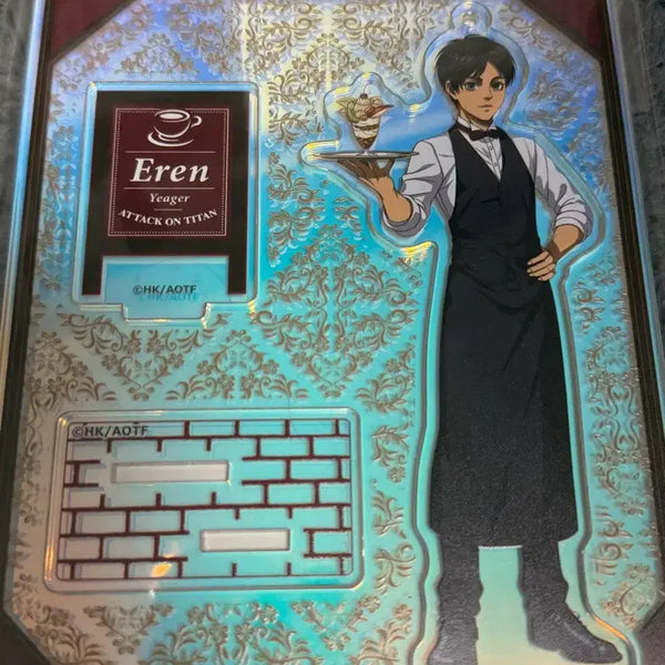 [BUNJANG] Attack on Titan Eren Acrylic Standee Aurora Cafe / 진격의 거인 에렌 아크릴 스탠드 카페 오로라