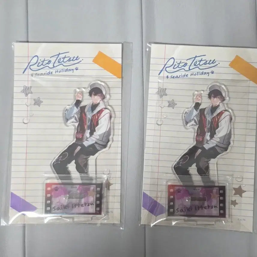 [BUNJANG] Saiki Itetsu Ritotetsu Acrylic Stand / 사이키 잇테츠 리토테츠 아크릴