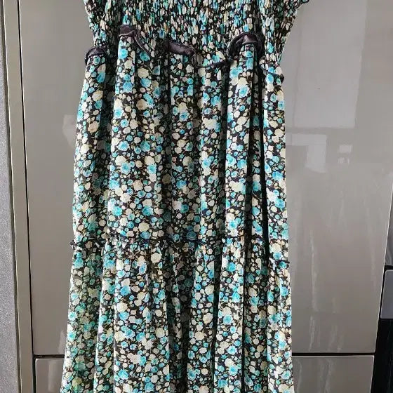 [BUNJANG] Japanese Vintage Mori Girl Flower Pattern Long Dress / 일본 빈티지 모리걸 플라워 패턴 롱 원피스