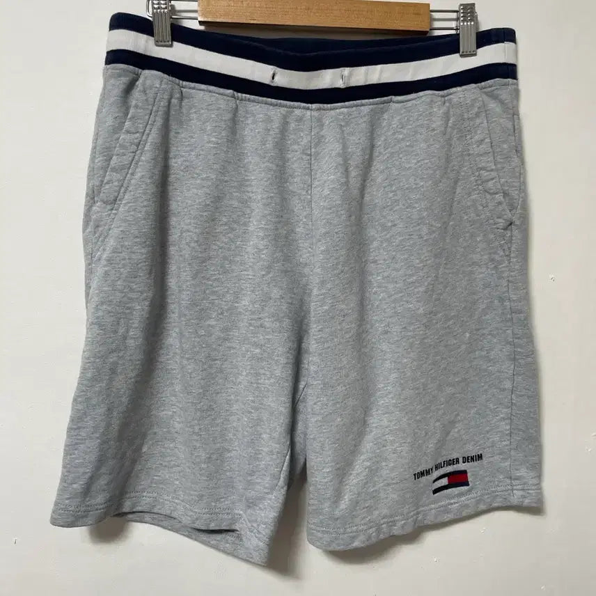 [BUNJANG] Tommy Hilfiger Sweatband Shorts / 30-32 타미힐피거 스웻 밴딩 반바지 정품
