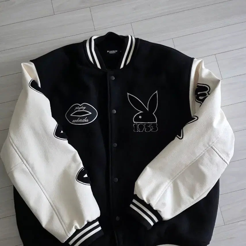 [BUNJANG] We Can Dders Playboy Varsity Jacket XL / 위캔더스 플레이보이 바시티