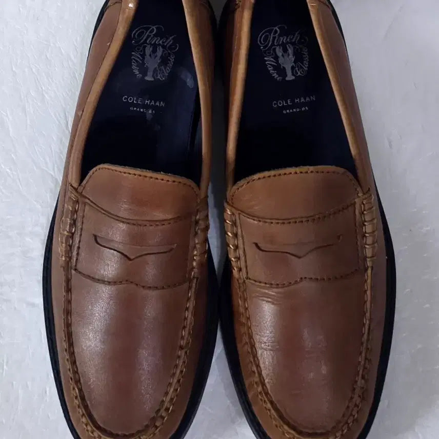 [BUNJANG] Cole Haan Pinch Campus Penny Loafer Tan Brown / [270] 콜한 핀치캠퍼스 페니로퍼 탄브라운ㅡ단종매물,최저가