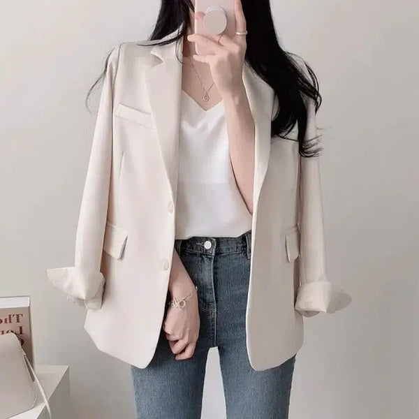 [BUNJANG] Adjustable Strap V-Neck Blouse (Light Beige) / # (연베이지) 끈조절 나시 브이넥 블라우스