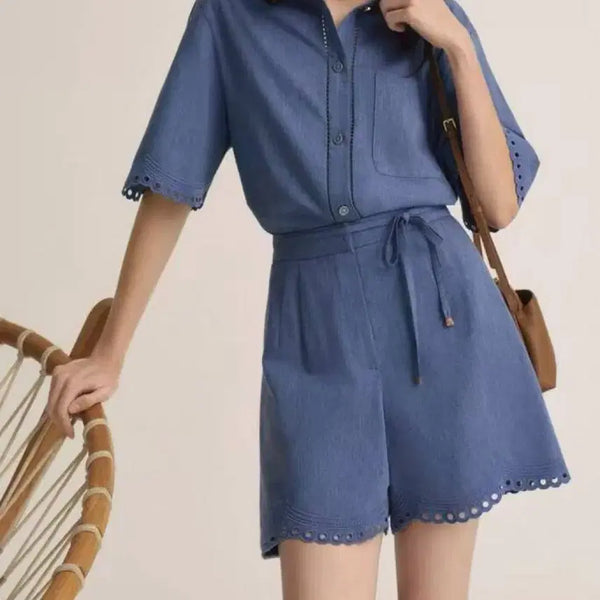 [BUNJANG] Denim Cotton Set / 마* 세트