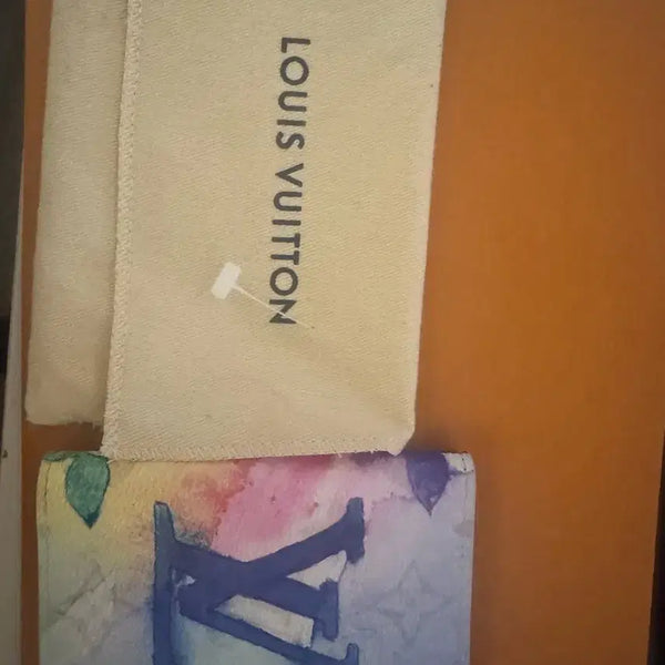 [BUNJANG] Louis Vuitton Watercolor Organizer Card Holder / 루이비통 워터컬러 오거나이저 카드지갑