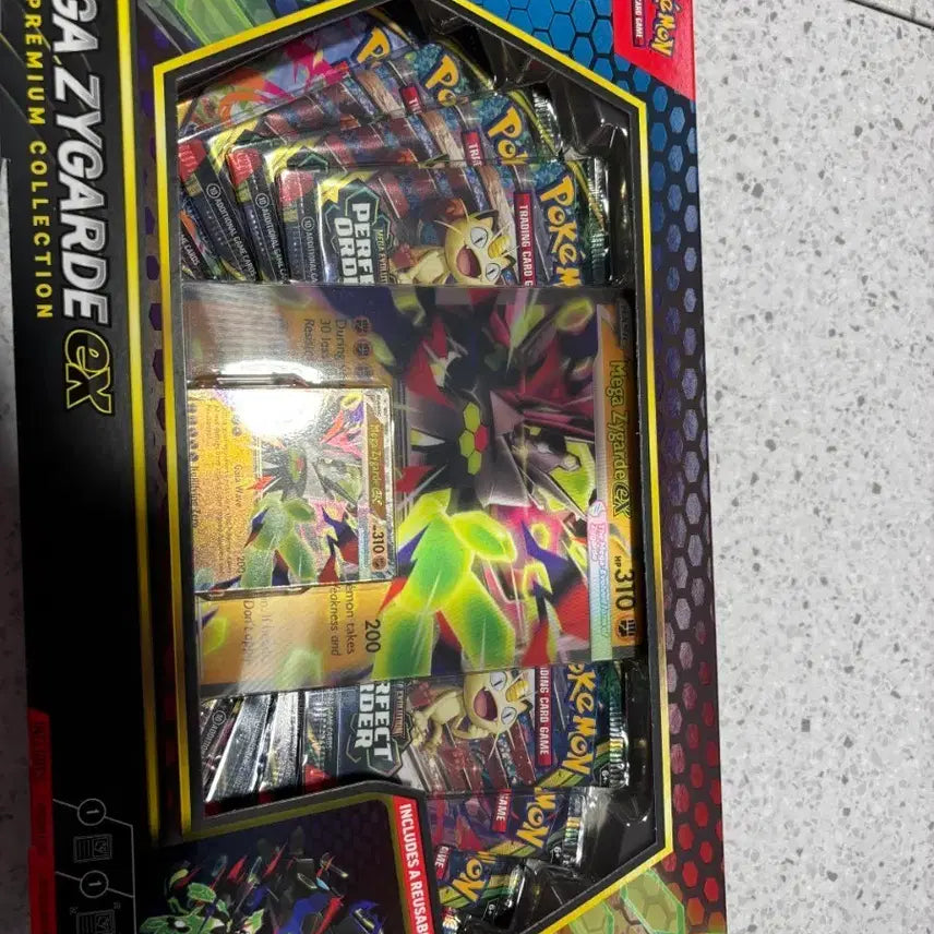 [BUNJANG] Pokemon North American Mega Zygarde ex Premium Collection / 포켓몬 북미 Mega Zygarde ex Premium Collectio