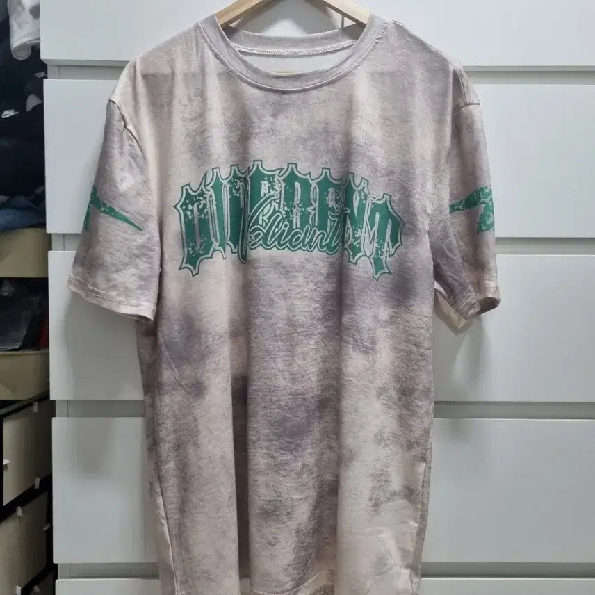 [BUNJANG] Tie-Dye Round Neck T-Shirt Size 110 / 타이다이 라운드 티셔츠 새상품 사이즈 110