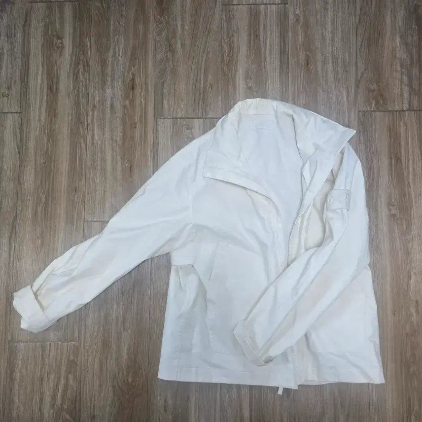 [BUNJANG] Stone Island 422F1 Ghost Piece Mac Supreme Jacket Off White / 스톤 아일랜드 422F1 고스트 피스 맥 수피마 자켓 오프 화이트