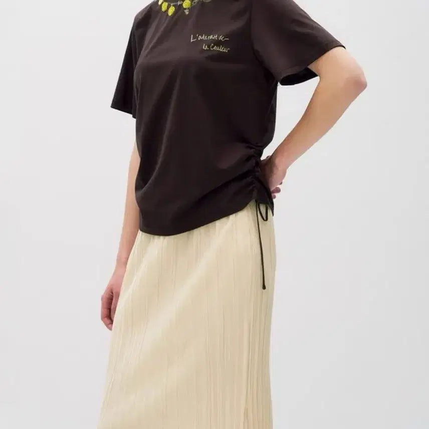 [BUNJANG] Cotton Blend Blouse / 오브 * 티