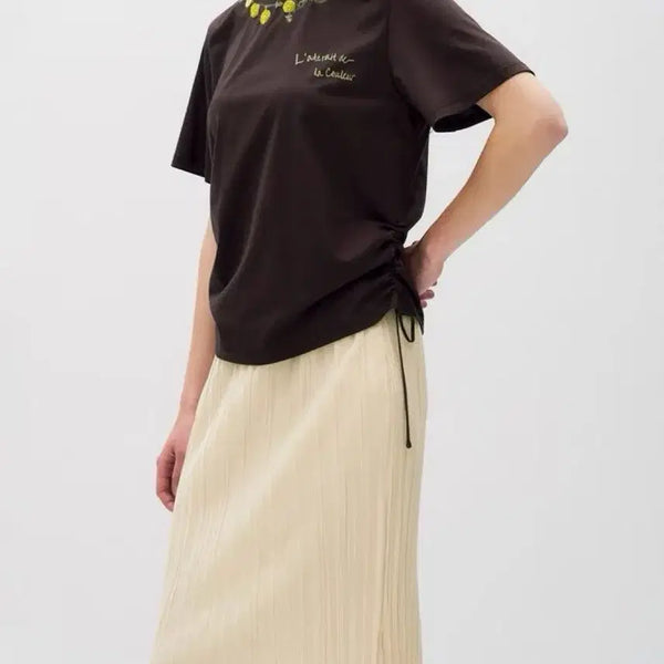 [BUNJANG] Cotton Blend Blouse / 오브 * 티
