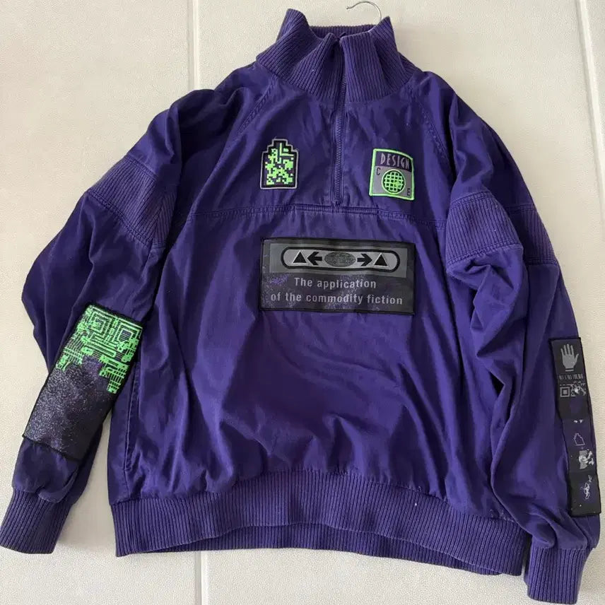 [BUNJANG] Carhartt WIP Half-Zip Sweatshirt / 카브엠트 하프집업 스웻셔츠