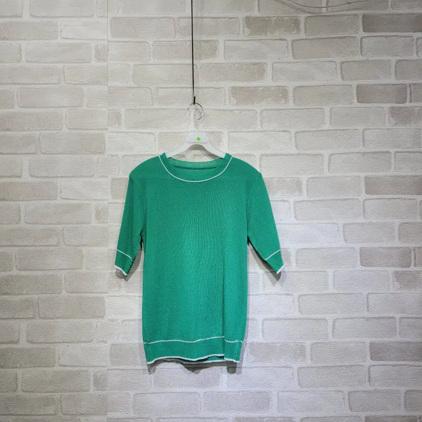 [BUNJANG] Green Knit Sweater - Free Size / ㅊ224 그린 니트 F