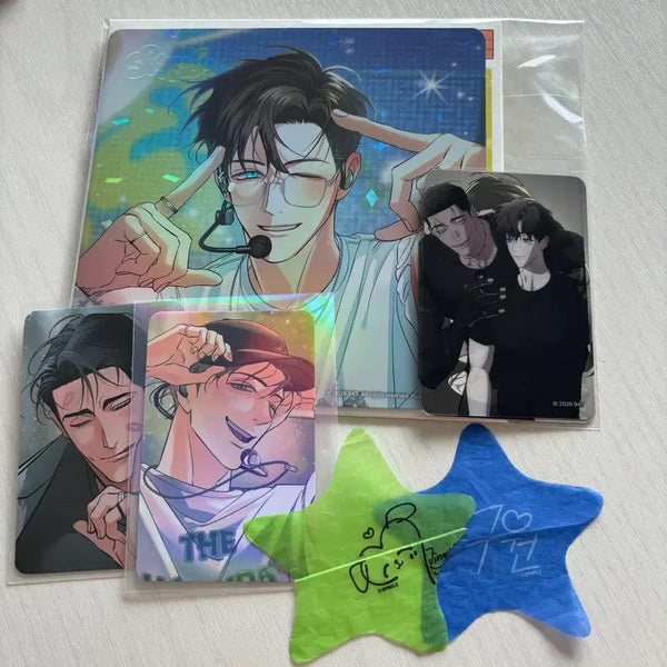 [BUNJANG] Sisyphus: The Myth Concert Goods Bundle Set Postcards & Confetti / 일괄) 스파클즈 10특 시시포스의 개들 컬포 엽서 컨페티