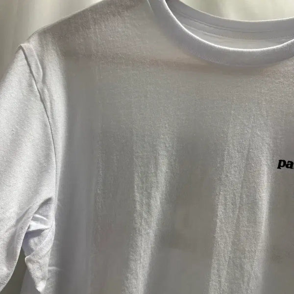 [BUNJANG] Patagonia White Cotton T-Shirt / 파타고니아 흰색면티 팝니당
