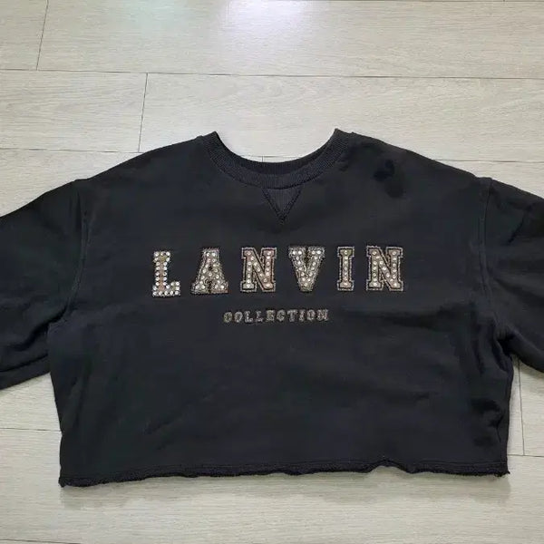 [BUNJANG] LANVIN by Handsome Cropped T-Shirt / 한섬 랑방 티셔츠