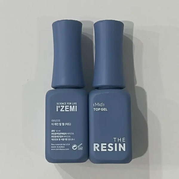 [BUNJANG] IZEMI The Resin Mid Wipe Type Top Gel / 1 + 1 아이즈미 더레진 미드 와이프타입 탑젤