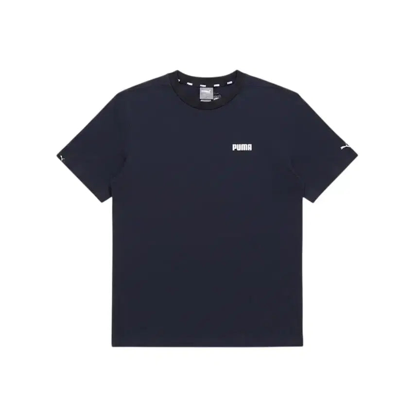 [BUNJANG] Puma Men's Round Neck Performance Short Sleeve T-Shirt (NV) / 남성M/ 푸마 기능성 펀칭 라운드 반팔티 NV 35-154