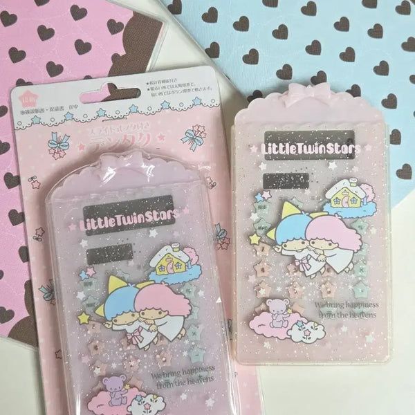 [BUNJANG] Little Twin Stars Kiki & Lala Classic Slide Calculator / 고전키키라라 리틀트윈스타 슬라이드 계산기