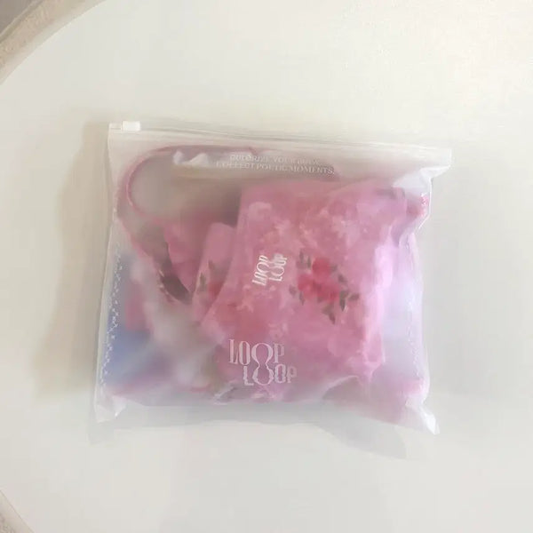 [BUNJANG] Loopy Loopy String Bikini Set Spring Pony Pink (S) Sealed / 루프루프 스트링 비키니 세트 스프링 포니 핑크(S) 미개봉