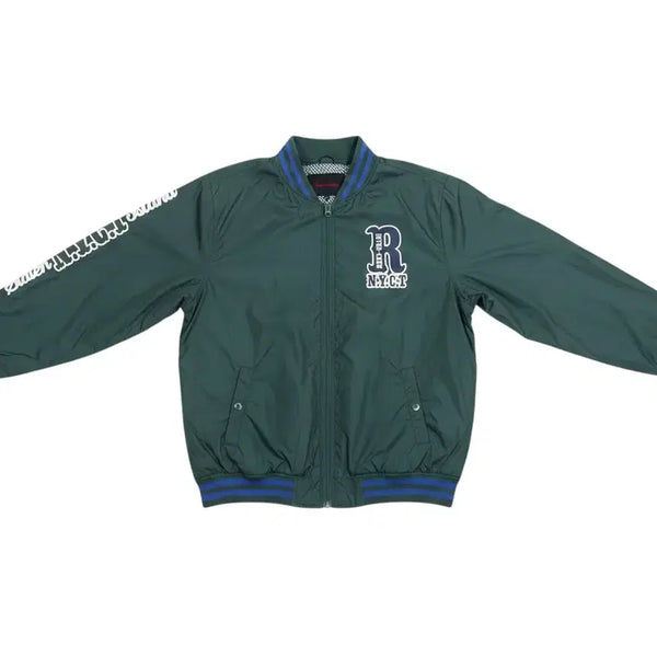 [BUNJANG] Shinwha Intercrew Varsity Bomber Jacket (Men's 105) / 남성105/ 신화인터크루 바시티 점퍼 자켓 블루종 GN 35-152