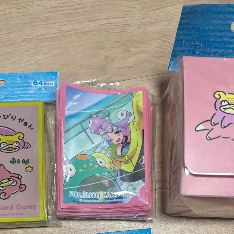 [BUNJANG] Pokemon Deck Case and Unused Protectors Bundle / 포켓몬 포켓몬스터 덱케이스 및 미사용 프로텍터 일괄