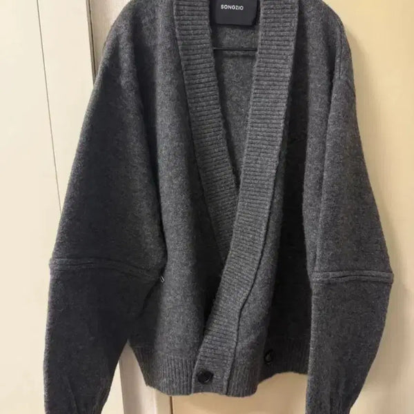 [BUNJANG] Songzio 24FW Bias Cardigan 50 / 송지오 24fw 바이어스가디건 50 팝니다