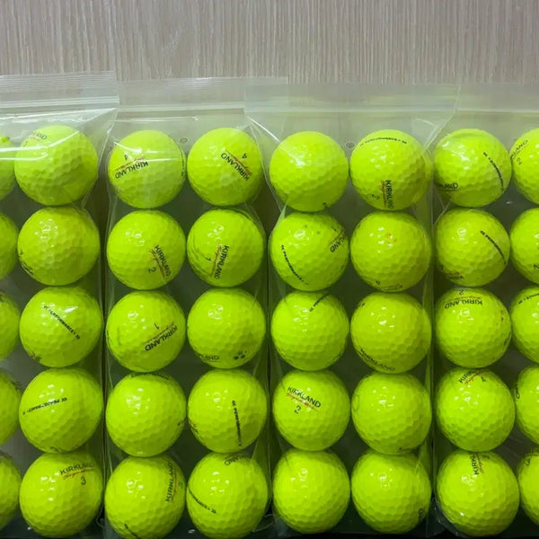 [BUNJANG] Kirkland Signature Color 3-Piece Golf Balls (50-Count) / 커클랜드 컬러 3피스 로스트볼 A~A+ (50개)