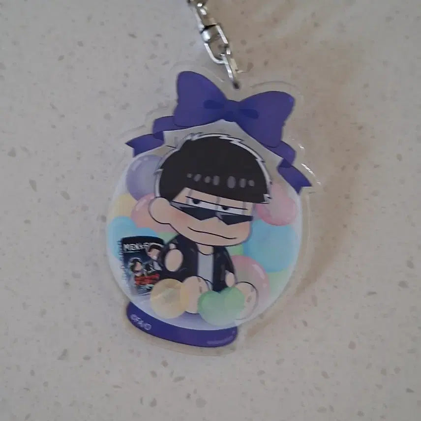 [BUNJANG] Osomatsu-san Ichimatsu Present Balloon Keychain / 오소마츠상 프레젠트벌룬 이치마츠사변 이치마츠 4 키링