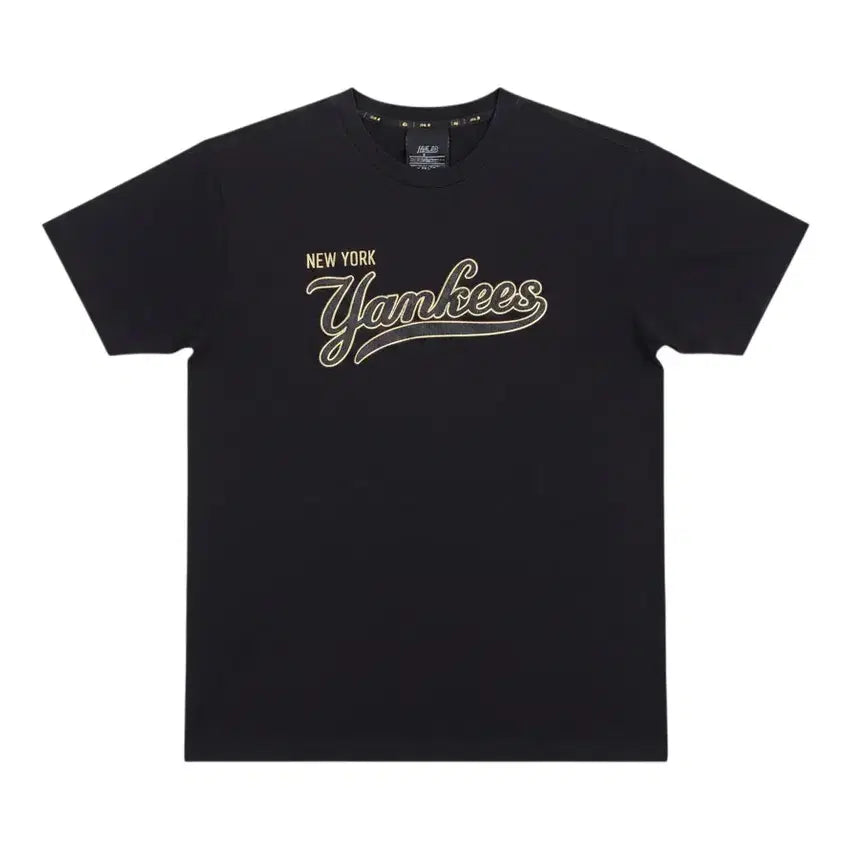 [BUNJANG] MLB New York Yankees Round T-Shirt BK / 공용95/ 엠엘비 뉴욕 양키즈 라운드 반팔티 BK 35-145