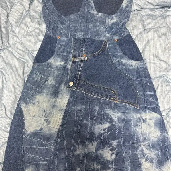 [BUNJANG] Andersson Bell Denim Long Dress / 엔더슨벨 청원피스