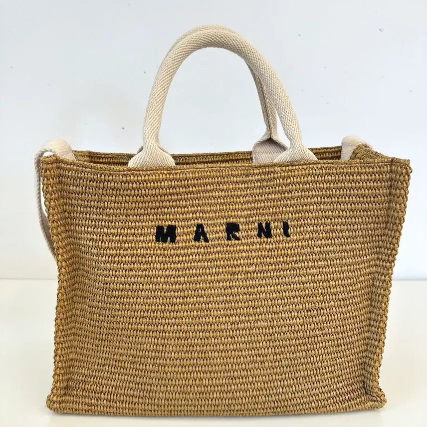 [BUNJANG] Marni Raffia Tote Bag / 마르니 라피아 토트백