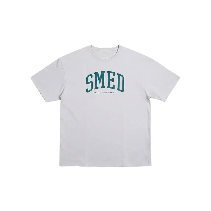 [BUNJANG] TOPTEN Lettering Round Neck Short Sleeve T-Shirt - Gray / 남성2XL/ 탑텐 레터링 라운드넥 반팔티GY 35-141