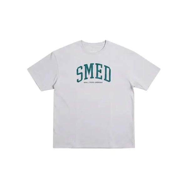 [BUNJANG] TOPTEN Lettering Round Neck Short Sleeve T-Shirt - Gray / 남성2XL/ 탑텐 레터링 라운드넥 반팔티GY 35-141