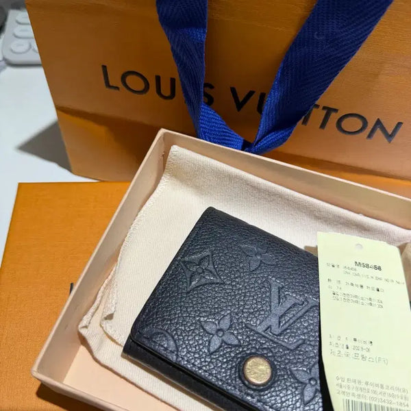 [BUNJANG] Louis Vuitton Business Card Holder Black / 루이비통 비즈니스 카드 홀더 블랙