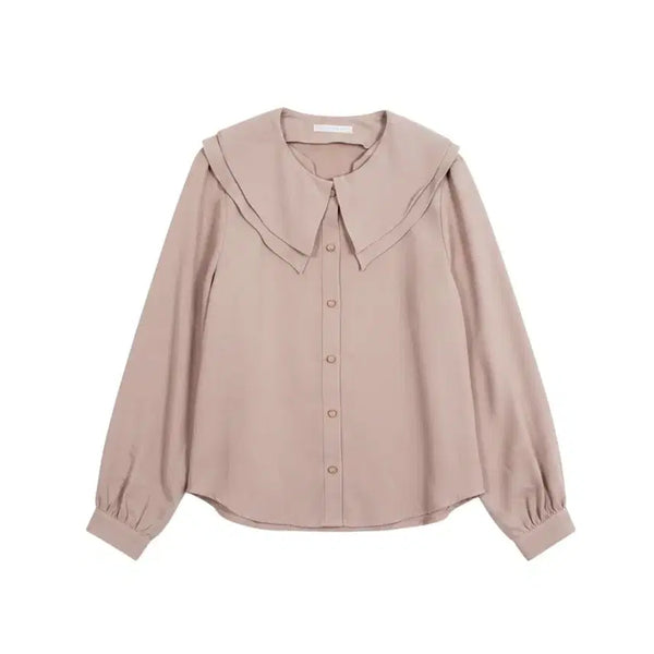 [BUNJANG] REINA Collar Point Blouse / 여성F/ 국내제작 REINA 카라포인트 블라우스 BG 35-138
