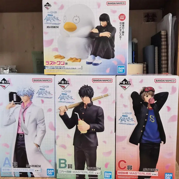 [BUNJANG] Gintama Ginpachi Kuji Gintoki Hijikata Sougo Katsura Figure Set / 은혼 긴파치 이치방 쿠지 제일복권 긴토키 히지카타 소고 카츠라 피규어