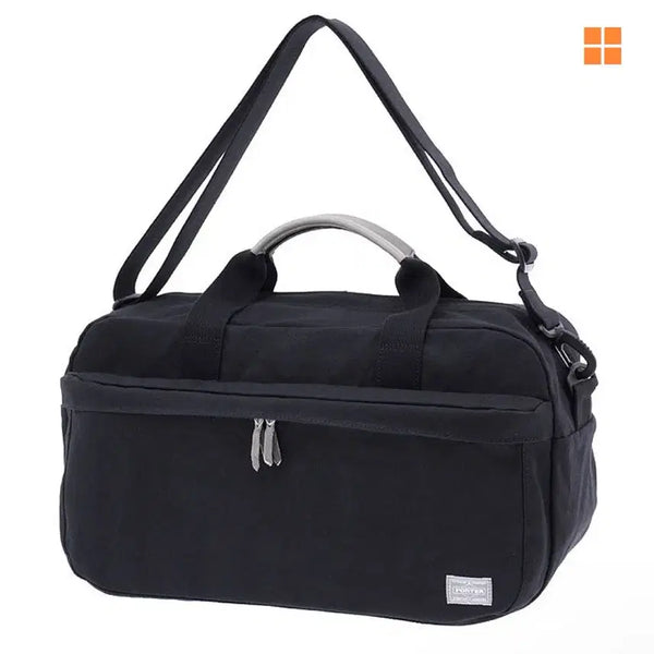 [BUNJANG] Porter Beat 2-Way Boston Bag Canvas Black / 포터 비트 2웨이 보스턴백 캔버스 블랙