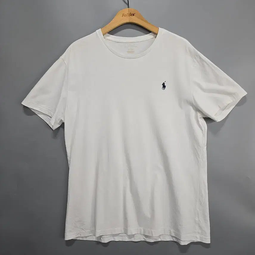 [BUNJANG] Polo Ralph Lauren White Short Sleeve T-Shirt Size M / 폴로 랄프로렌 화이트 반팔 티셔츠 M