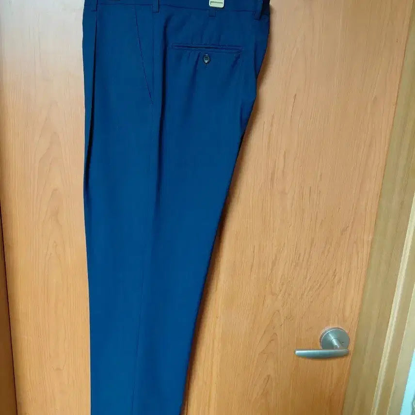 [BUNJANG] Men's Blue Suit Pants / 남성용 블루 정장 바지