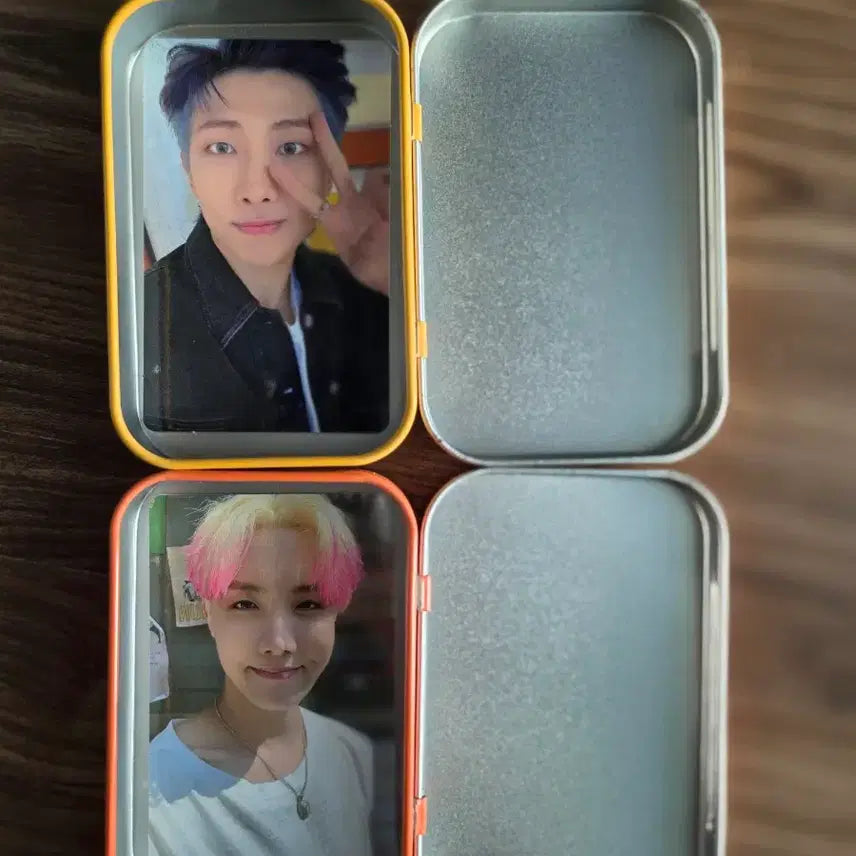 [BUNJANG] BTS J-Hope RM Butter Photocard Tin Case / BTS 제이홉 RM 버터 포카 틴케이스